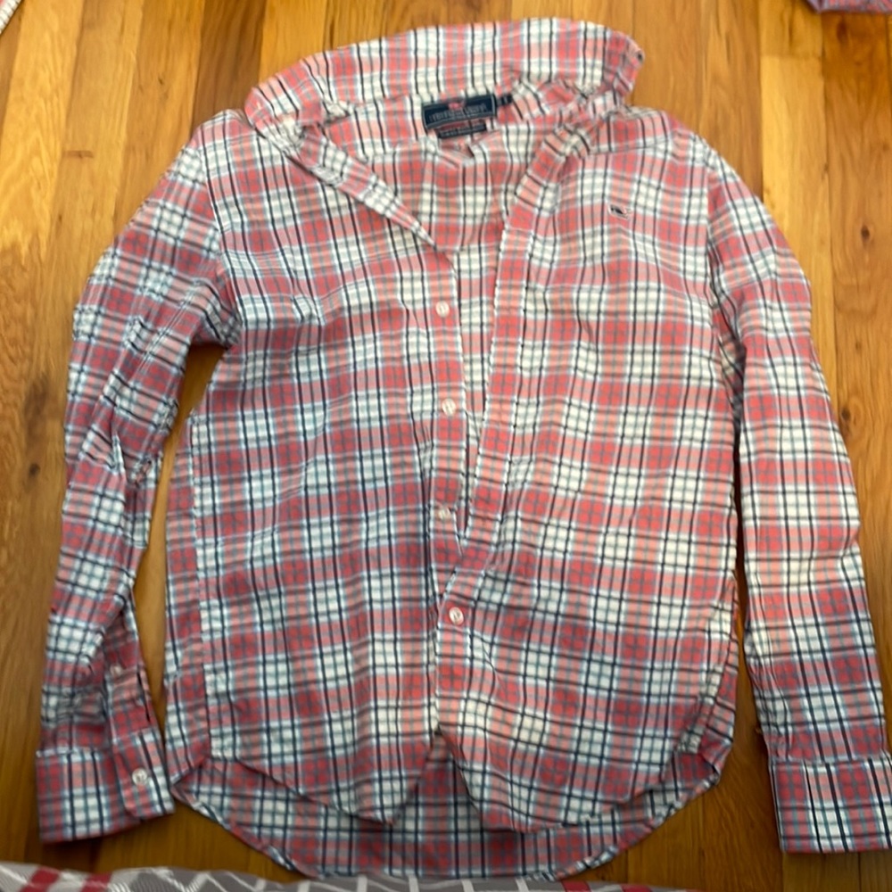 Mens vineyard vines button down shirt